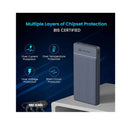 LXINDIA Power Bank Portronics Luxcell B12 10,000mAh 12W (Dark blue)