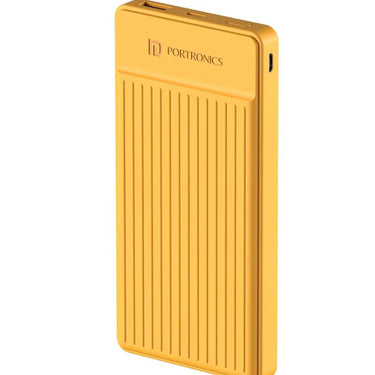 LXINDIA Power Bank Portronics Luxcell B12 10000mAh 12W (Yellow)