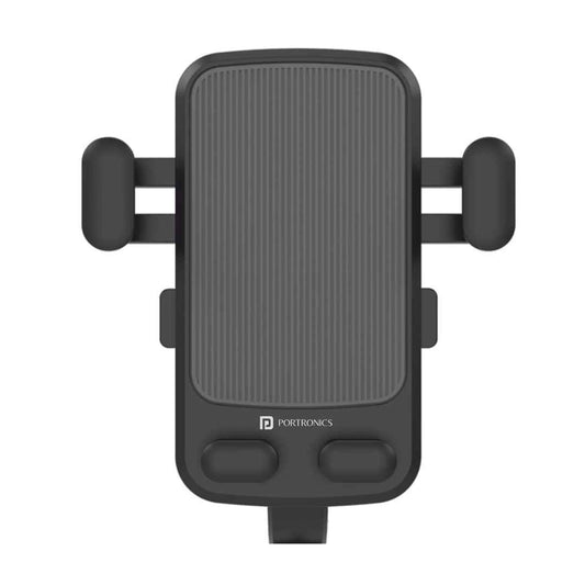 LX INDIA Mobile Holder Portronics Mobike II Bike Phone Mount/Holder for Bicycle | Bike | Motorcycle (Grey)