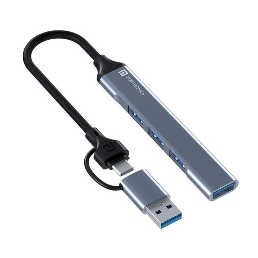 LX INDIA USB HUB Portronics Mport 31 Pro USB Hub (4-in-1)