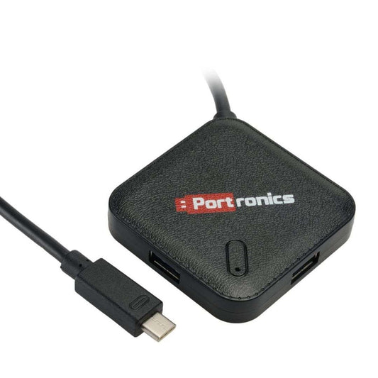 LX INDIA USB HUB Portronics Mport 34M USB-C Hub (4-in-1)