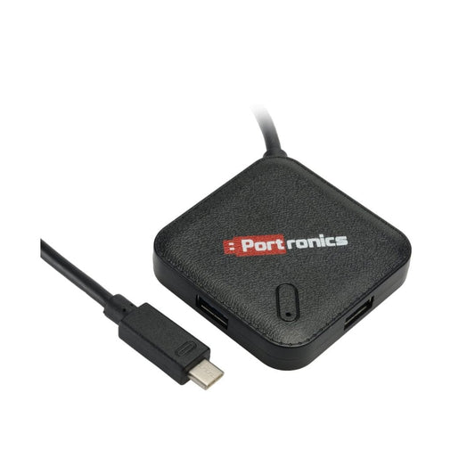 LXINDIA USB HUB Portronics Mport 34M USB-C Hub (4-in-1)