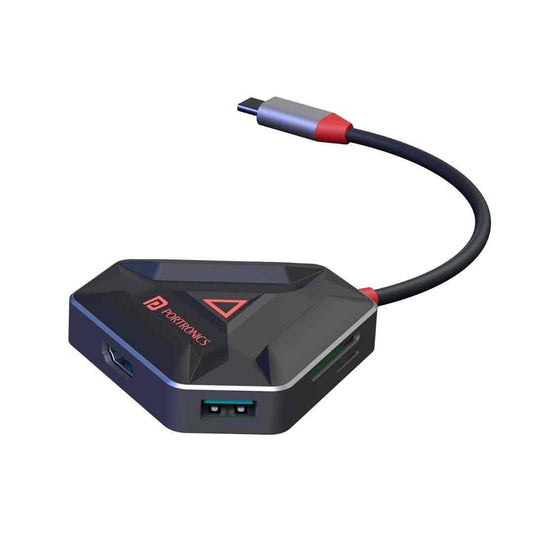 LX INDIA USB HUB Portronics Mport 6C USB C Hub