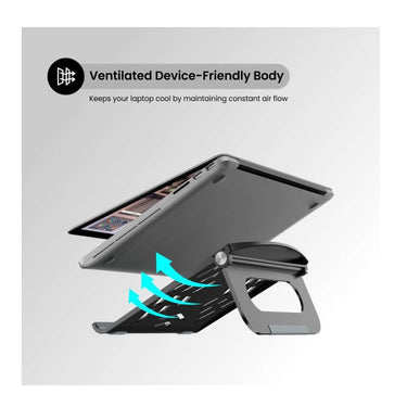 LXINDIA Laptop Stand Portronics My Buddy Hexa 5 Laptop Stand