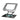 LX INDIA Dock Station Portronics My Buddy K11 Pro Metal Laptop Stand (Silver)