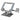 LX INDIA Dock Station Portronics My Buddy K9 Pro 2-in-1 Laptop & Phone Stand with 360° Rotating Base