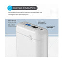 LXINDIA Power Bank Portronics Power Brick II 20000 mAh (White)