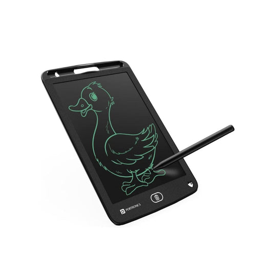 LXINDIA LCD Writing Pad Portronics Ruffpad 8.5E Re-Writable LCD Writing Pad with Screen