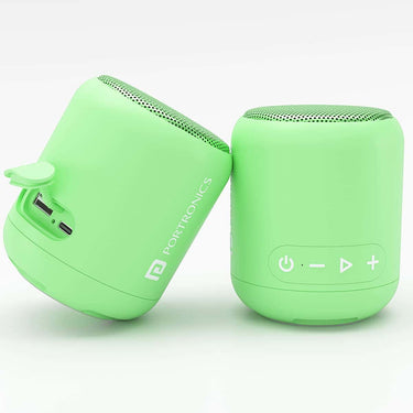 LXINDIA speaker Portronics Sound Drum 1 Speaker (Green)