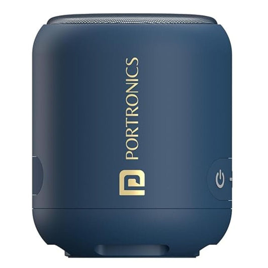 LX INDIA speaker Portronics SoundDrum 1 12W TWS Portable Bluetooth Speaker (Blue)