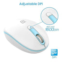 LXINDIA Mice Portronics Toad 11 Wireless Mouse (Blue)