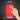 LX INDIA Mouse Portronics Toad 25 Wireless Mouse, 2.4 GHz with USB Nano Dongle(Red)