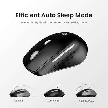 LXINDIA Mice Portronics Toad 32 Wireless Mouse (Black)