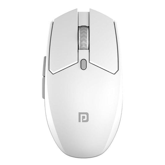 LX INDIA Mouse Portronics Toad 36 Wireless Mouse, 2.4GHz, Rechargeable, 6 Buttons, 1600 DPI (White)