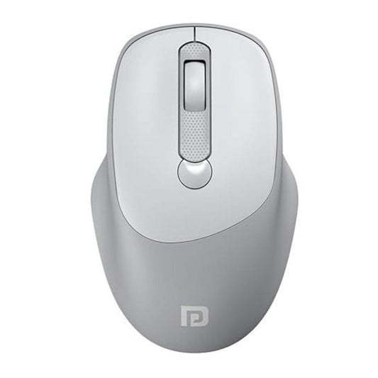 LX INDIA Mouse Portronics Toad 7 Wireless Mouse, Bluetooth 5.3V & 2.4 GHz Wireless(White)