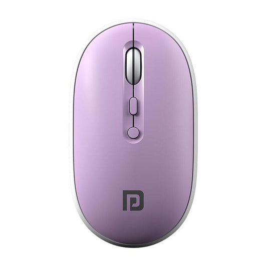 LX INDIA Mouse Portronics Toad II Bluetooth Mouse, with Bluetooth 5.0 & 2.4 Ghz Dual Wireless Connectivity (Purple)