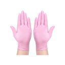 LXINDIA Gloves Powder Free Multipurpose Uses Hand Gloves for Kitchen (Pink)