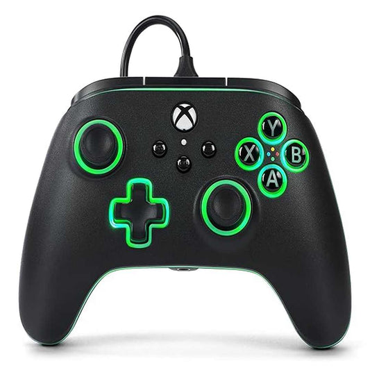 LX INDIA Gaming controller PowerA Advantage Wired Gaming Controller ,Black