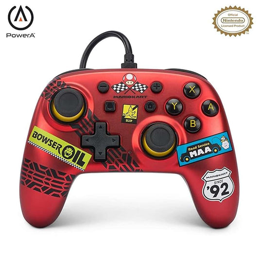 LX INDIA Gaming controller PowerA Nano Wired Gaming Controller, Racer Red