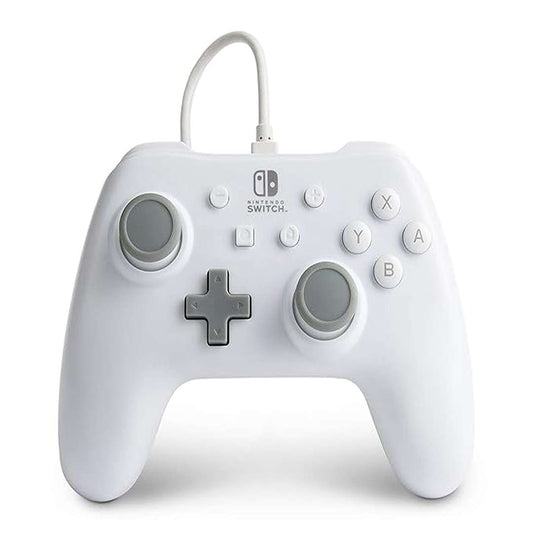 LX INDIA Gaming controller PowerA Wired Gaming Controller for Nintendo Switch, White