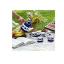 LXINDIA Dinner Set Praahi Lifestyle Tea Cup Set with Kettle and Serving Tray