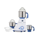 LXINDIA Grinders Preethi Blue Leaf Diamond MG 214 750W Mixer Grinder with 3 Jars (Blue White)