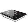 LXINDIA Induction Cooktop Preethi Indicook IC123 1600 Watt Induction Cooktop Crystal Glass (Black)