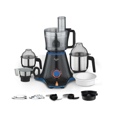 LXINDIA Grinders Preethi Zion Mixer Grinder 4 Jars 750W (Black)