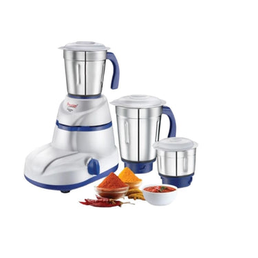 LXINDIA Grinders Prestige Crystal 500W Mixer Grinder White and Blue