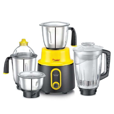 LXINDIA Grinders Prestige Delight Plus 750 W Mixer Grinder (Black and yellow)