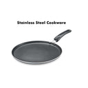 LXINDIA cookware Prestige Omega Non-Stick Omni Tawa Gas and Induction compatible