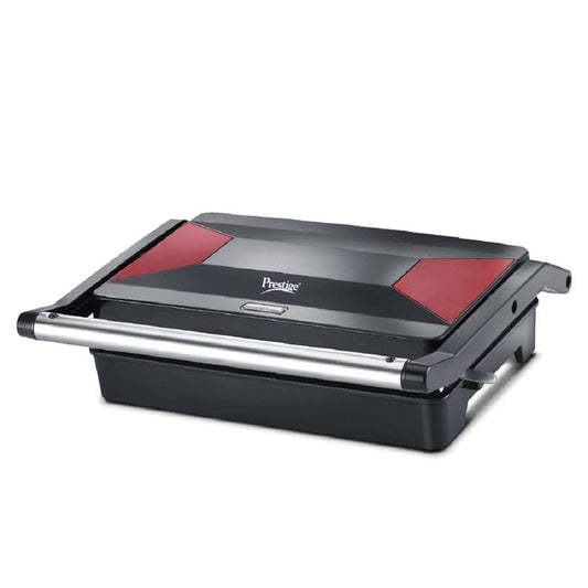 LX INDIA Electric Toaster Prestige PEG 6.0 1000W Electric Griller|Durable aluminium non-stick plates|Heat resistant exterior