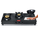 LXINDIA Gas Cooktop Prestige Svachh Neo Gtsn 03 Toughened Glasstop Gas Stove