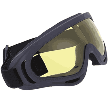 LXINDIA Goggles Proberos Uv400 Windproof X400 Goggles (Yellow)