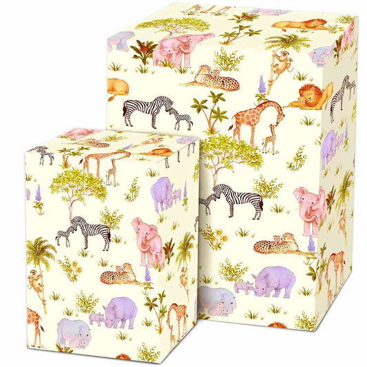 LXINDIA gift wrapper Propsicle Printed Gift Wrapping Paper Jungle Animal Print
