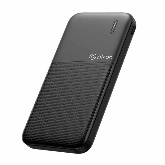 LX INDIA Power Bank pTron Dynamo 10000mAh 22.5W Power Bank - Jet Black