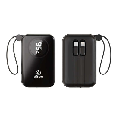 LXINDIA Power Bank pTron Dynamo Electra 10000mAh (Black)