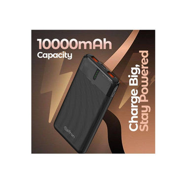 LXINDIA Power Bank pTron Dynamo Nergy 10000mAh (Black)