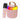 LX INDIA speaker Light Pink pTron Fusion Bliss 16W Bluetooth Speaker with Wireless Karaoke Mic