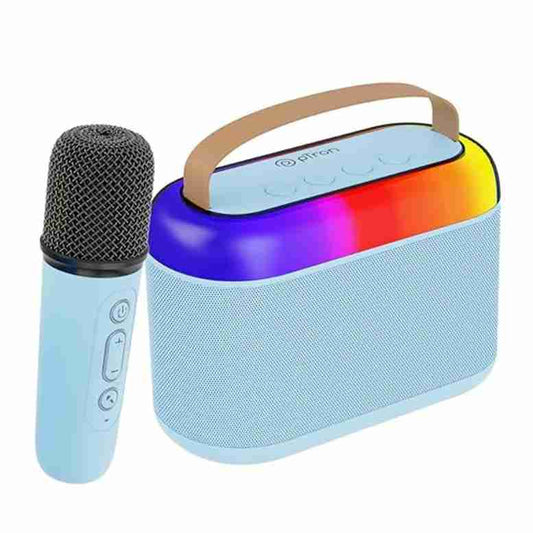 LX INDIA speaker Blue pTron Fusion Joy 20W Bluetooth Speaker with Wireless Karaoke Mic