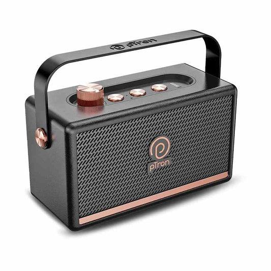 LX INDIA speaker pTron Fusion Pro Retro Signature 20W (Black)