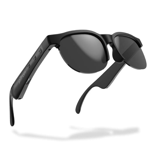 LX INDIA Smart Glasses pTron Orbis Neo Smart Glasses w/Bluetooth V5.4, Open Ear Music, Handsfree Calls, Eye Protection, 7Hrs Playtime, Lightweight