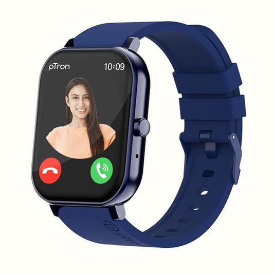 LX INDIA Smart Watch pTron Pulsefit P461 1.85 Smartwatch with Bluetooth Calling (Blue)