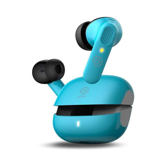 LXINDIA Earbuds pTron Zenbuds 1 V2 ANC Earbuds (Maya Blue)