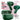 LX INDIA Earbuds pTron Zenbuds X1 Quad Mic TWS Earbuds (Green)