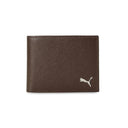 LX INDIA Wallets Puma Unisex-Adult Leather Plain Wallet (Brown)