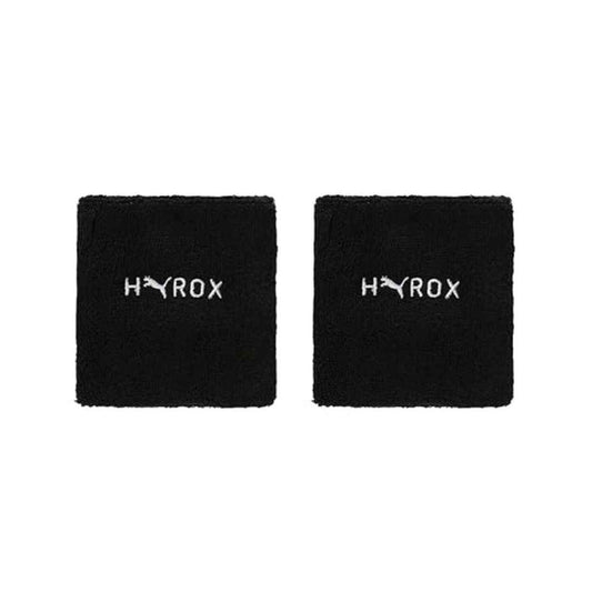 LX INDIA Sweat Bands Puma Unisex-Adult, x HYROX Wristband, Black, X (5481101)