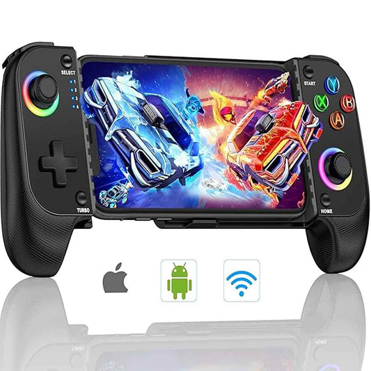 LX INDIA Gaming Pad PunnkFunnk Bluetooth Smartphone Gamepad (Black)