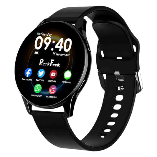 LX INDIA Smart Watch Black PunnkFunnk EVO Vista Smartwatch 1.3 Inch HD Display