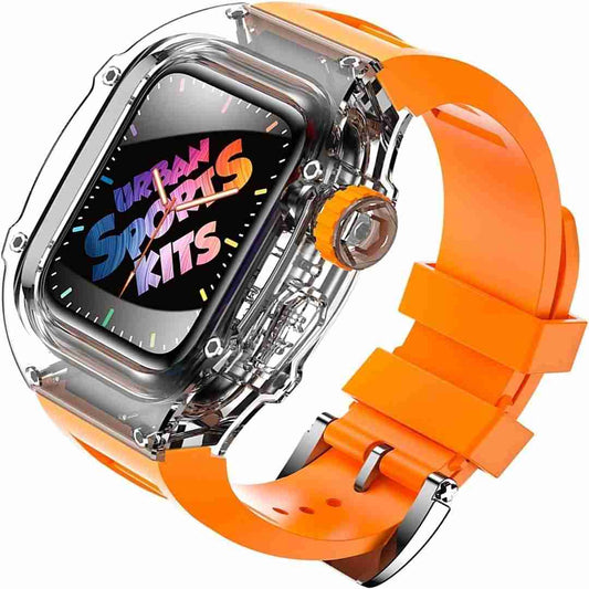 LX INDIA Smart Watch PunnkFunnk Newly Launched Luxury Bluetooth Calling H9 Smartwatch Orange